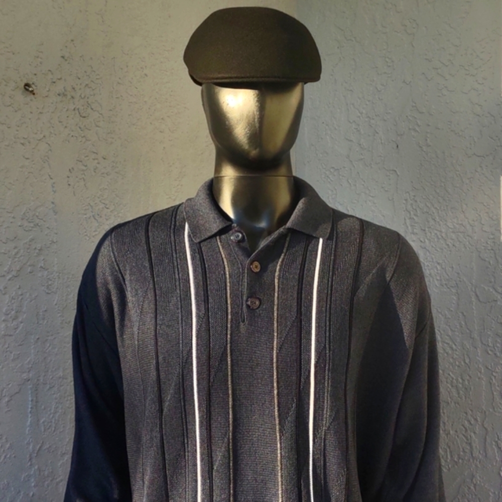 Cooper Men's (3) Button Pullover Pull Over Sweate… - image 1